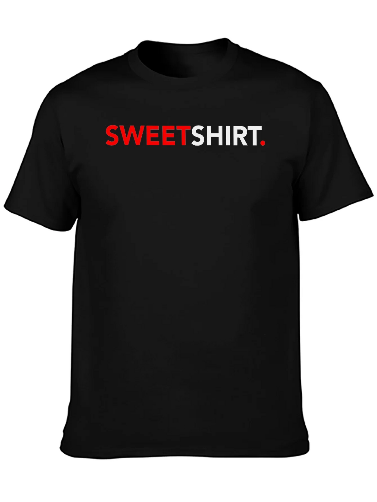 Sweetshirt Graphic Tee - Stylish Black T-Shirt product image 3