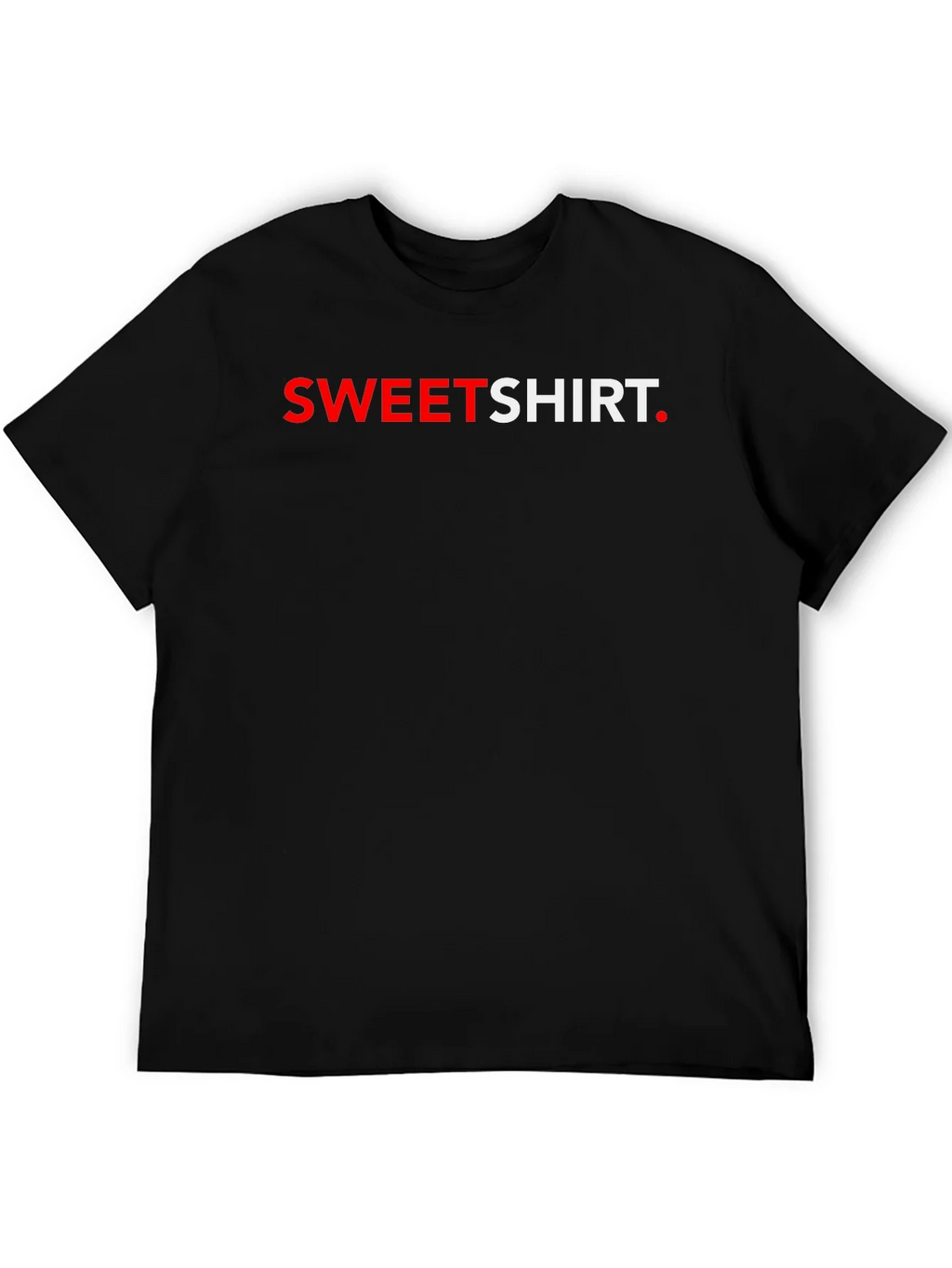 Sweetshirt Graphic Tee - Stylish Black T-Shirt product image 5