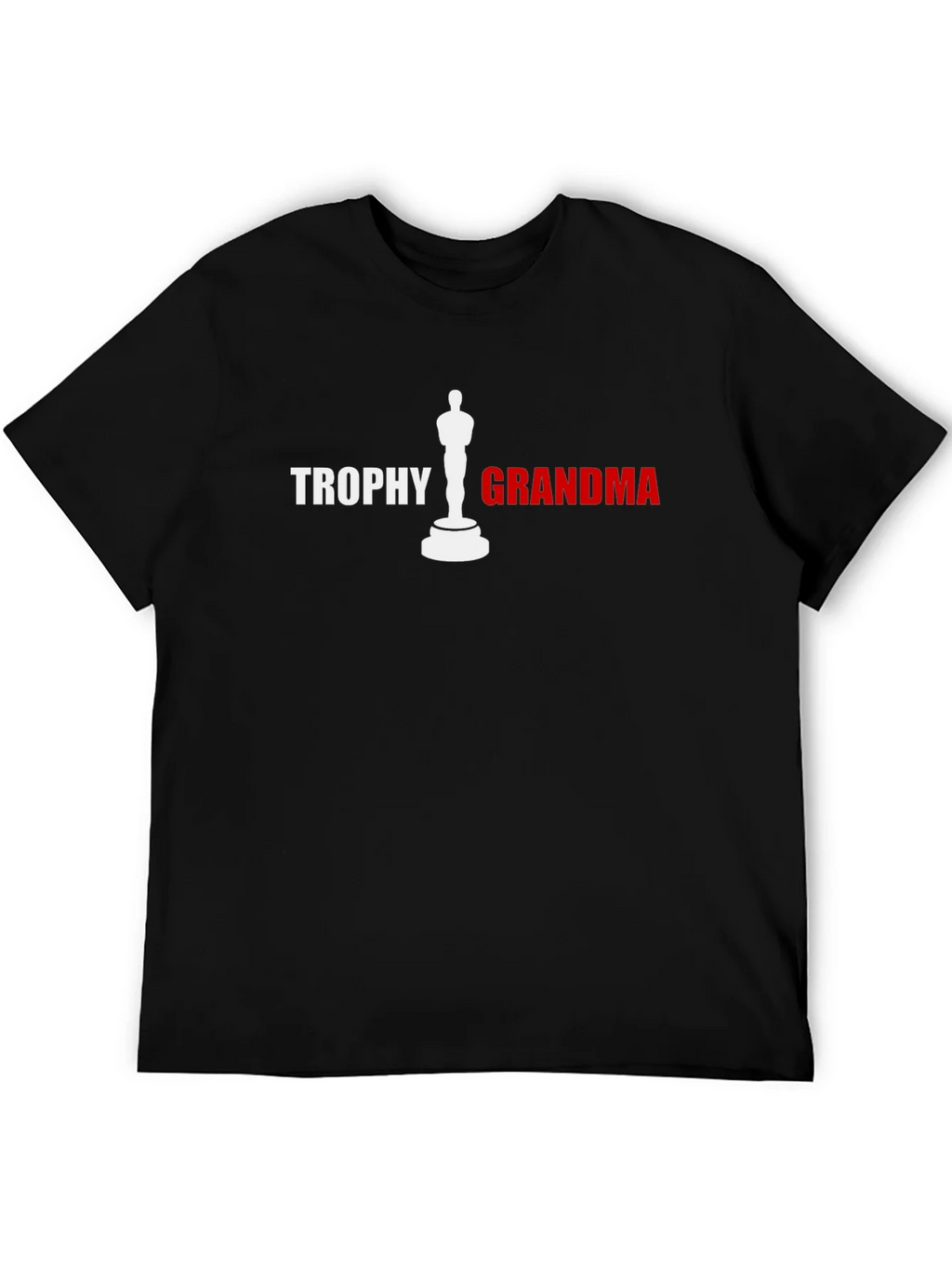 Trophy Grandma Graphic T-Shirt - Black Novelty Tee product image 3