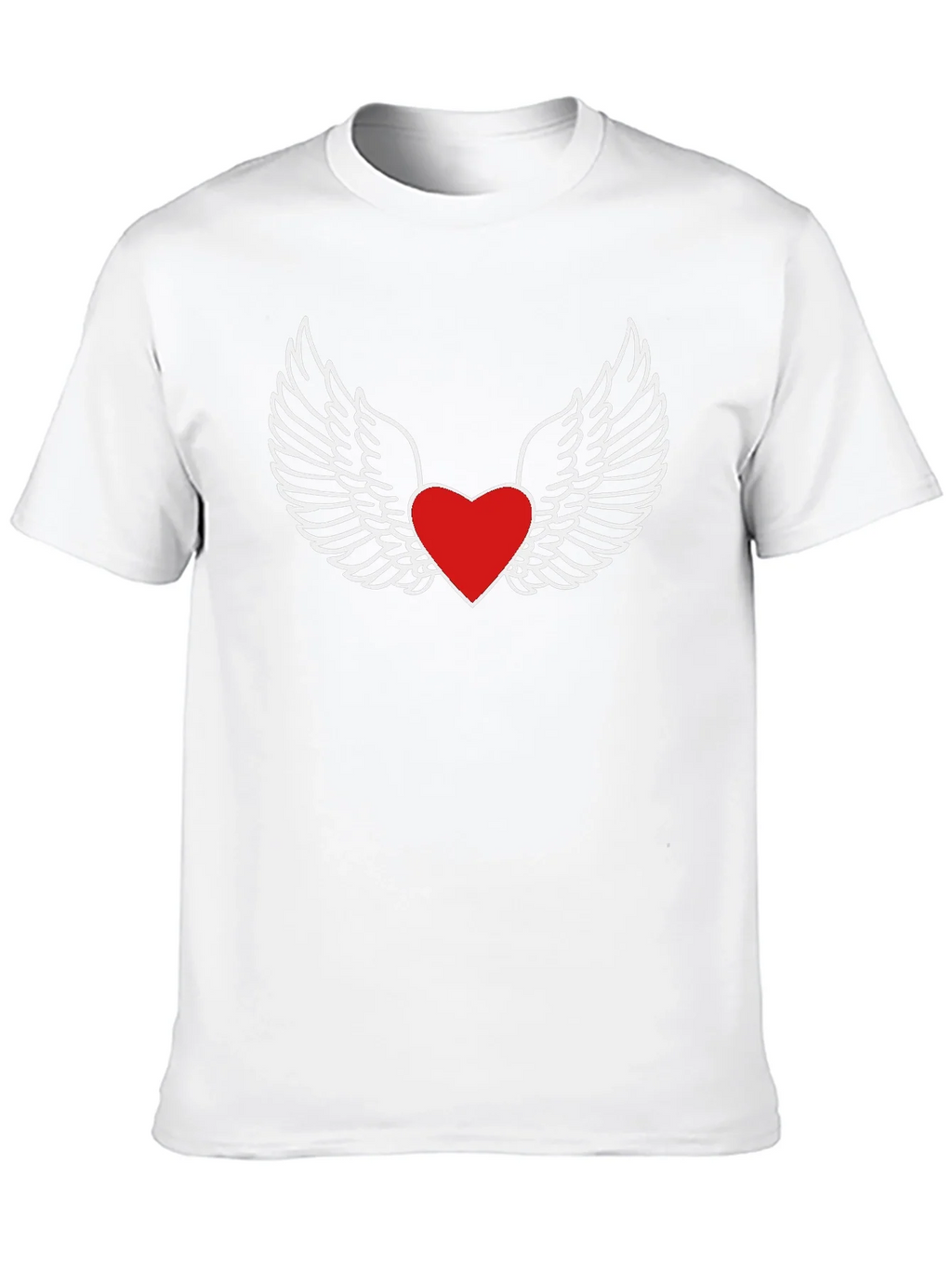 Heart With Wings Graphic Tee - Classic Black T-Shirt product image 8