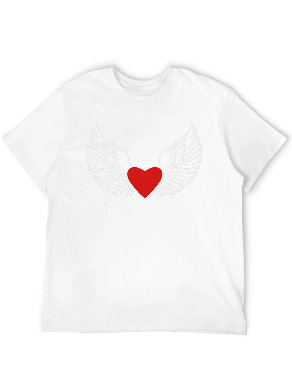 Heart With Wings Graphic Tee - Classic Black T-Shirt product image 10
