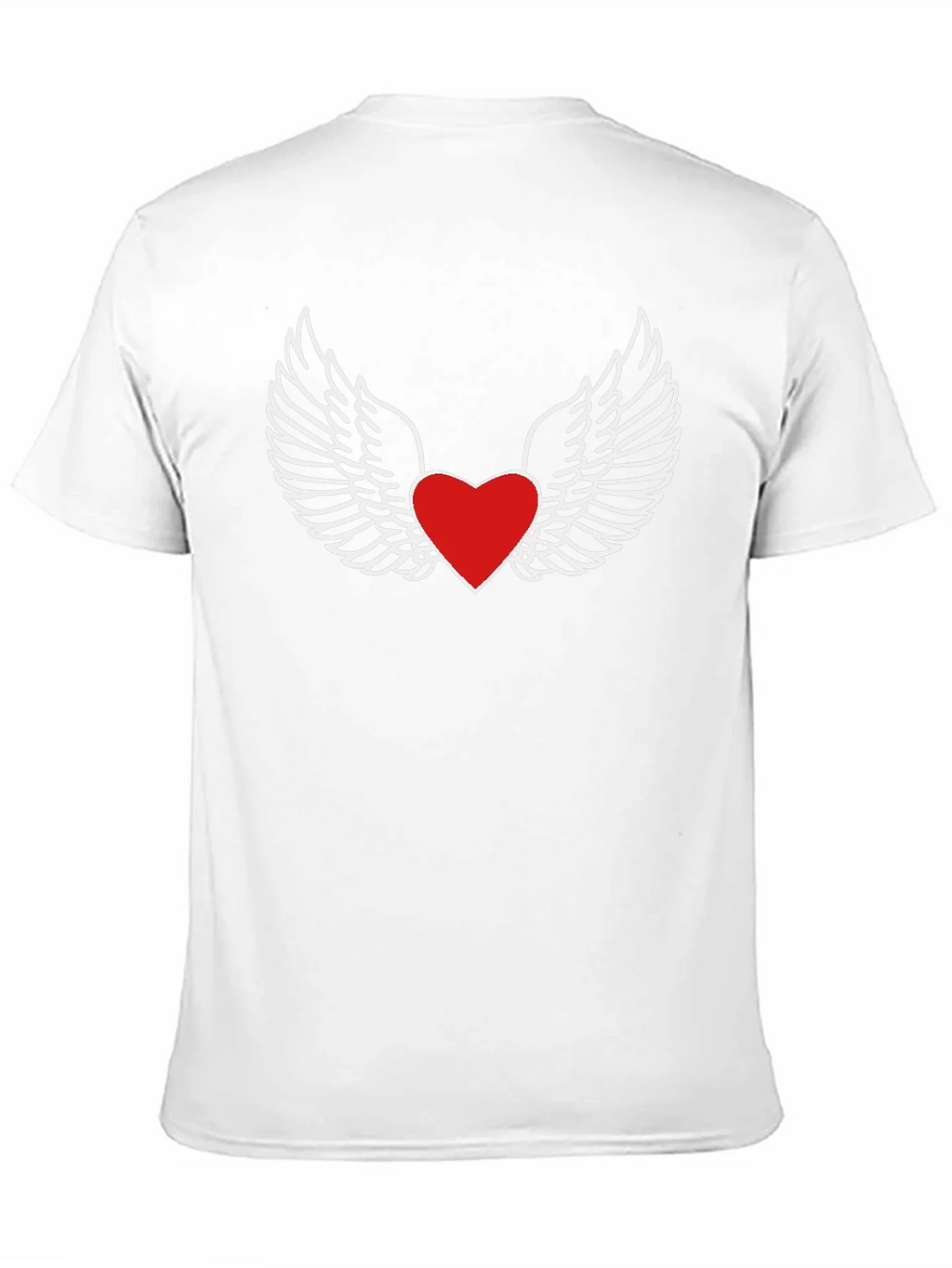 Heart With Wings Graphic Tee - Classic Black T-Shirt product image 9