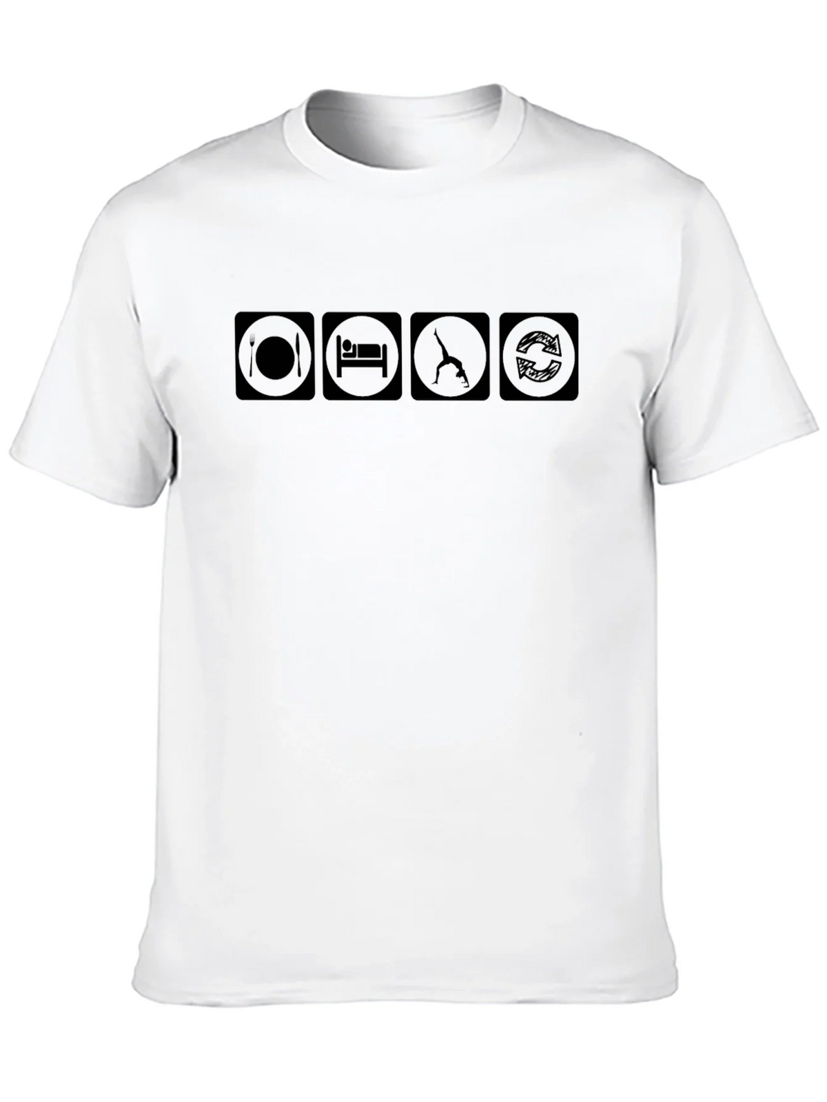 Eat Sleep Gymnastics Repeat T-Shirt product image 9