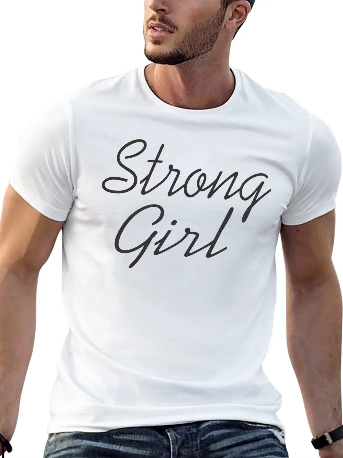 Strong Girl Graphic Tee - Stylish Comfort product image 3