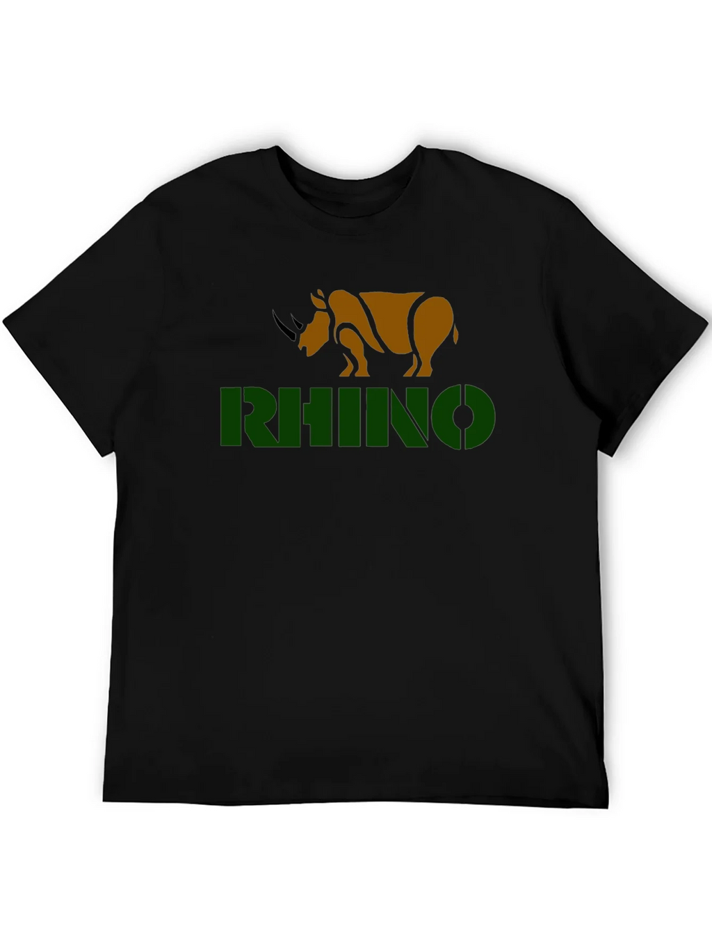 Rhino Graphic T-Shirt - Black Tee product image 5