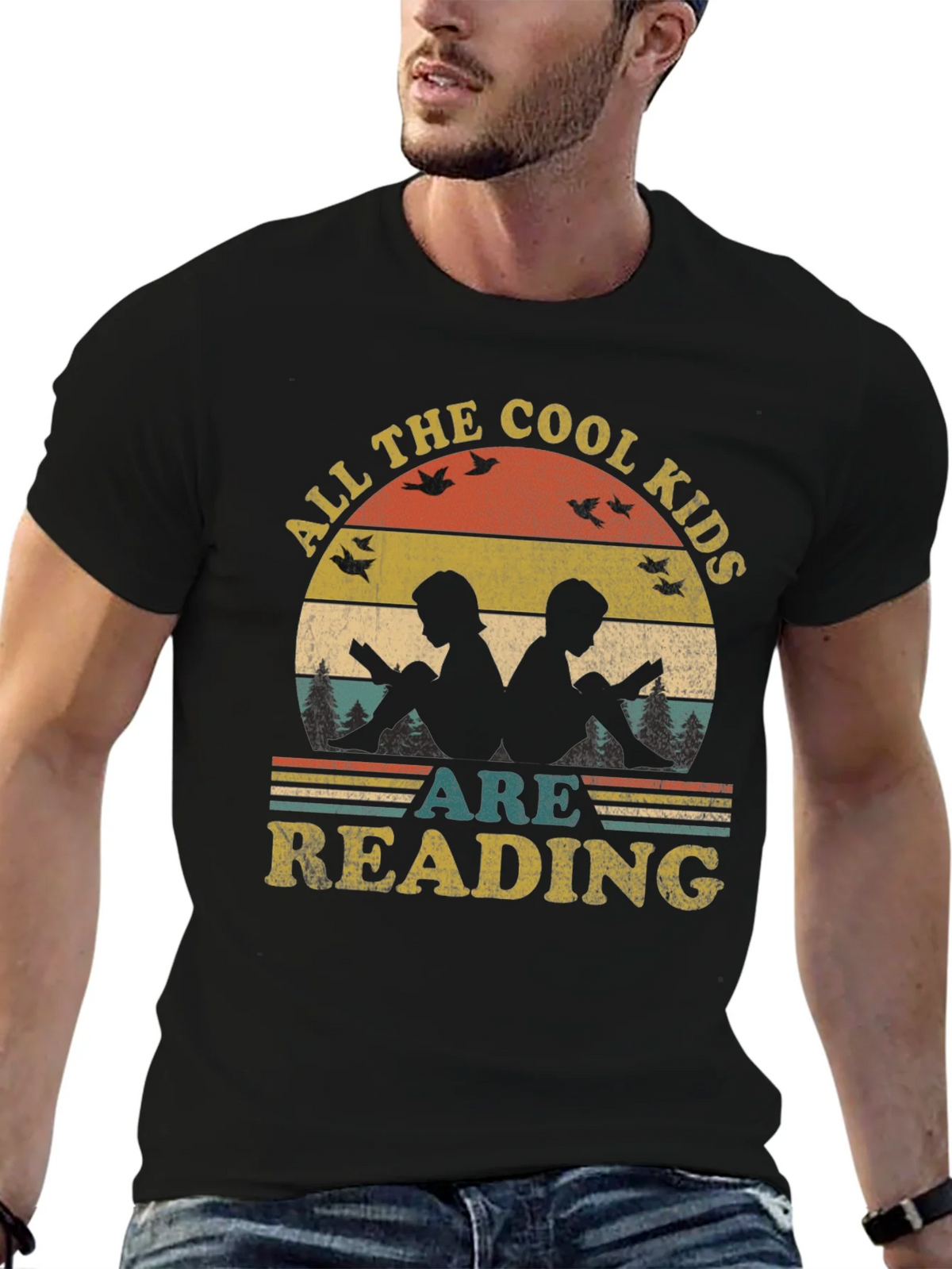 Cool Kids Reading Graphic Tee product image 6