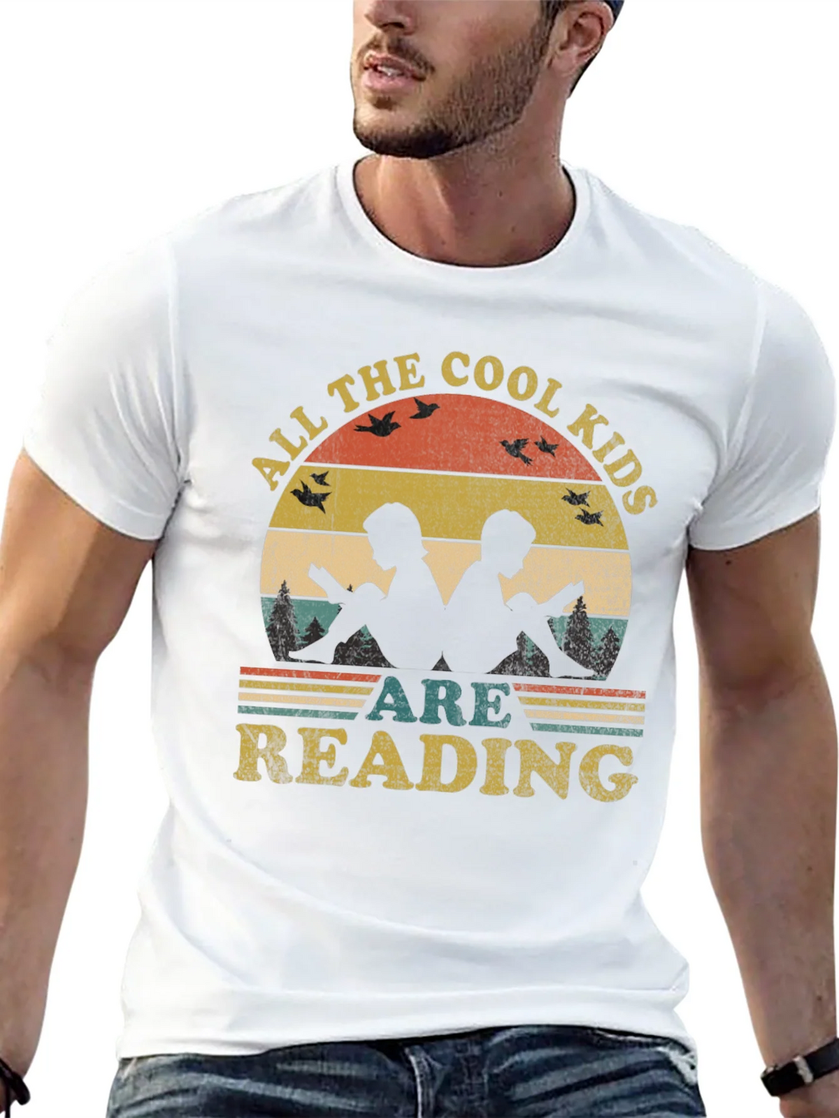 Cool Kids Reading Graphic Tee product image 12
