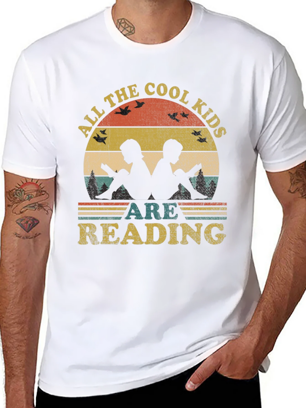 Cool Kids Reading Graphic Tee product image 7
