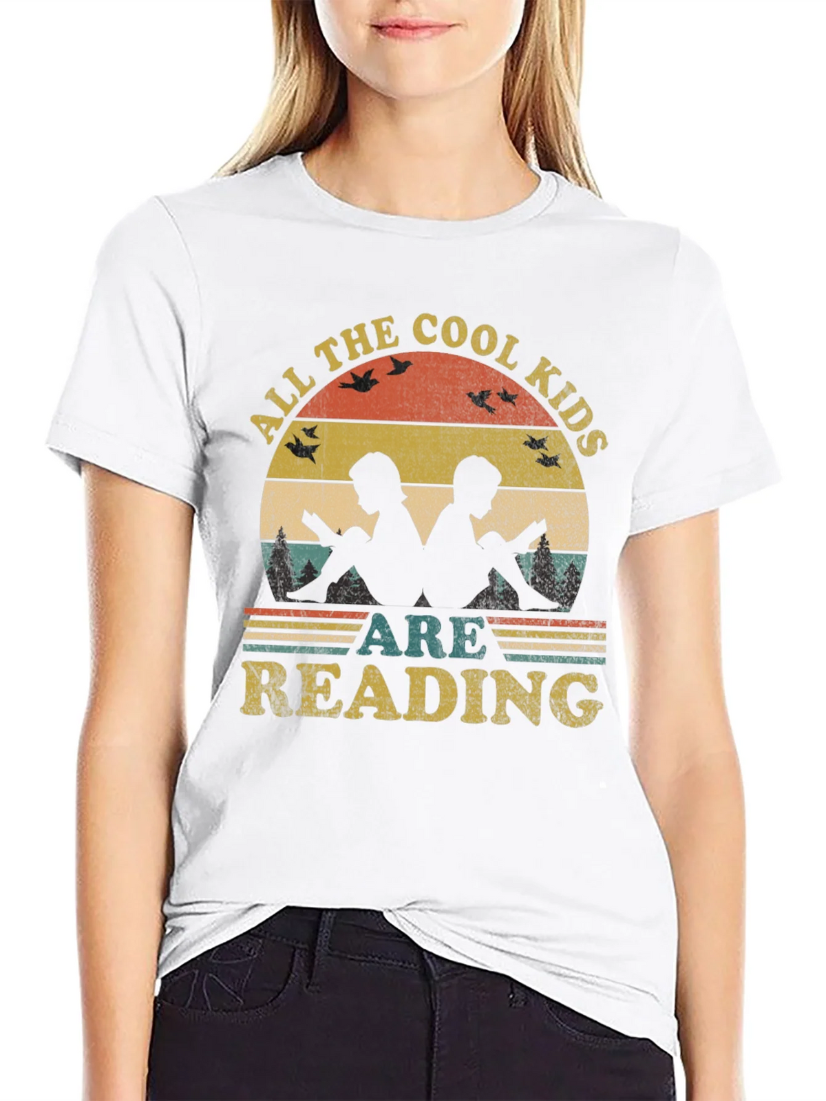 Cool Kids Reading Graphic Tee product image 8