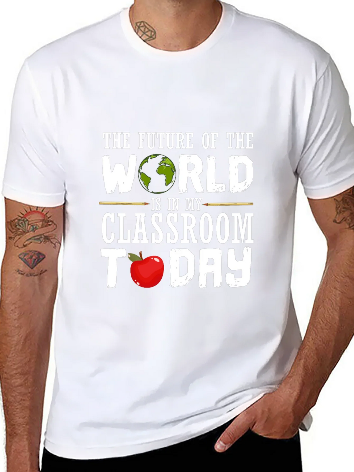 Future of the World Teacher T-Shirt product image 4