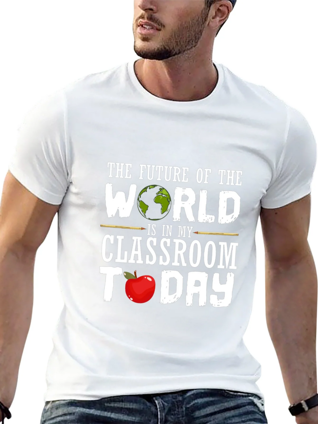 Future of the World Teacher T-Shirt product image 6