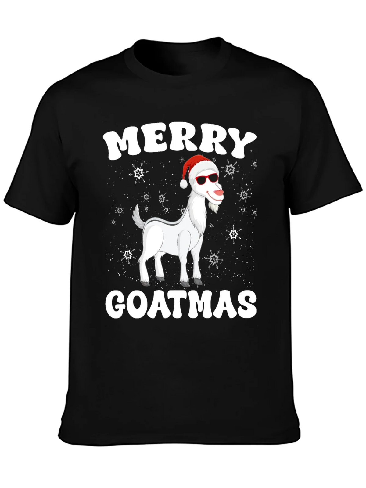 Merry Goatmas Christmas T-Shirt