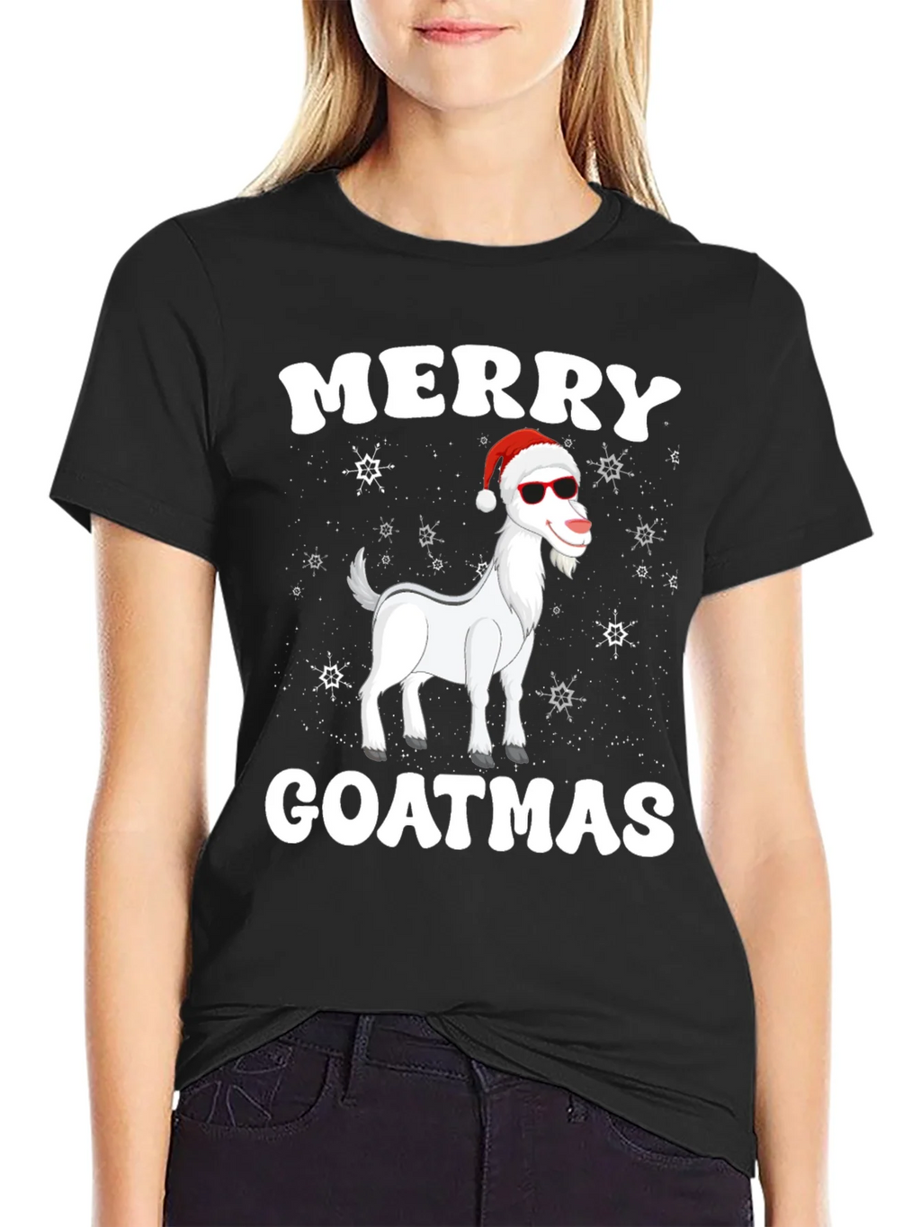 Merry Goatmas Christmas T-Shirt