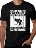 Funny Fishing T-Shirt - Always Catch Something product image 1