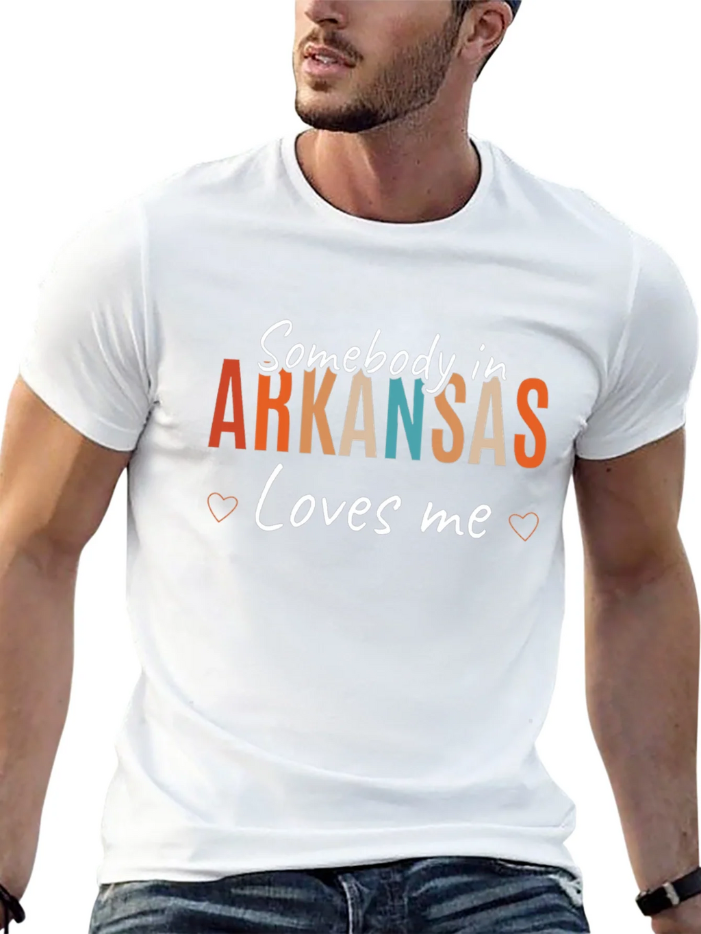 Somebody in Arkansas Loves Me T-Shirt product image 12