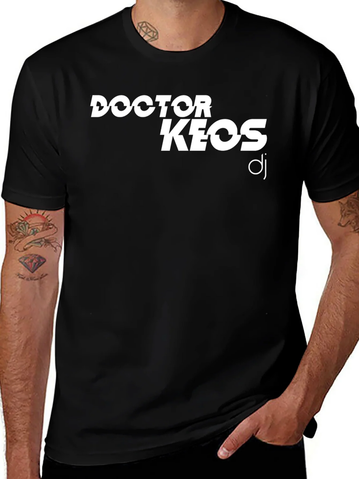 Doctor Keos DJ Black T-Shirt product image 1