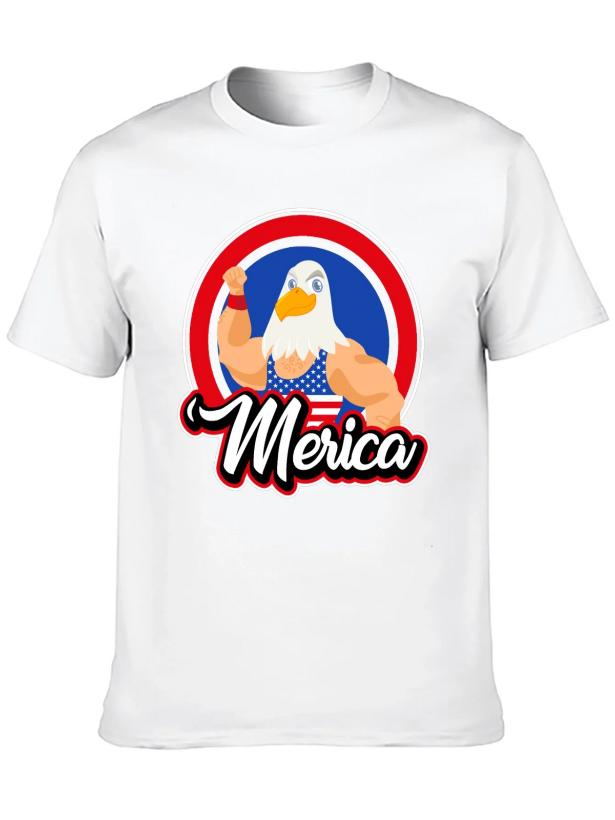 Patriotic Merica Eagle Graphic T-Shirt product image 9