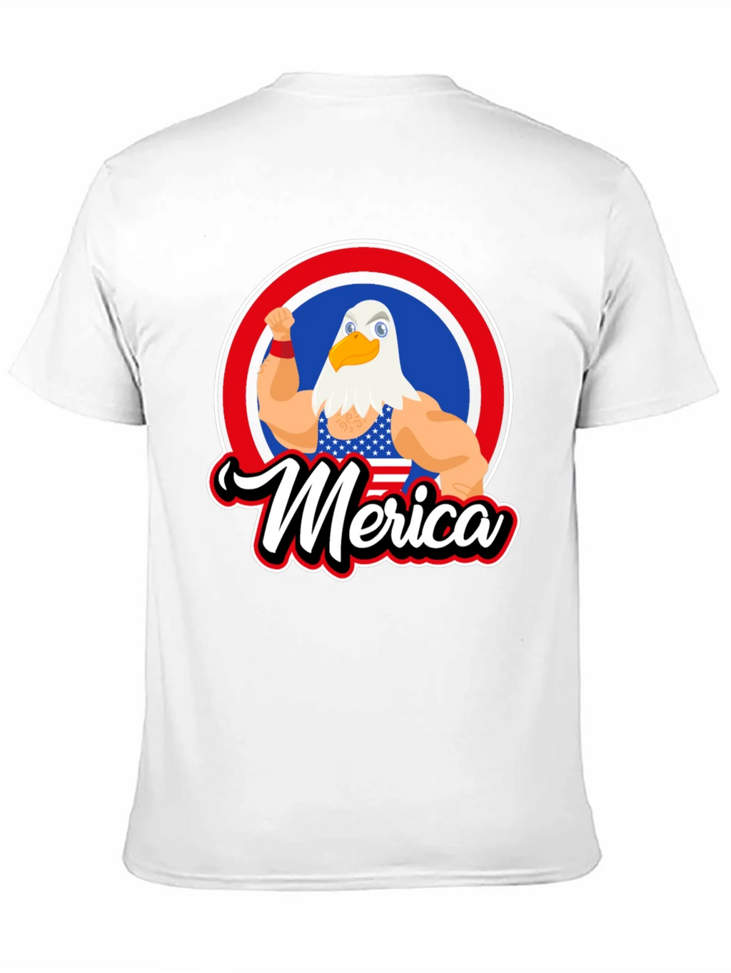 Patriotic Merica Eagle Graphic T-Shirt product image 10