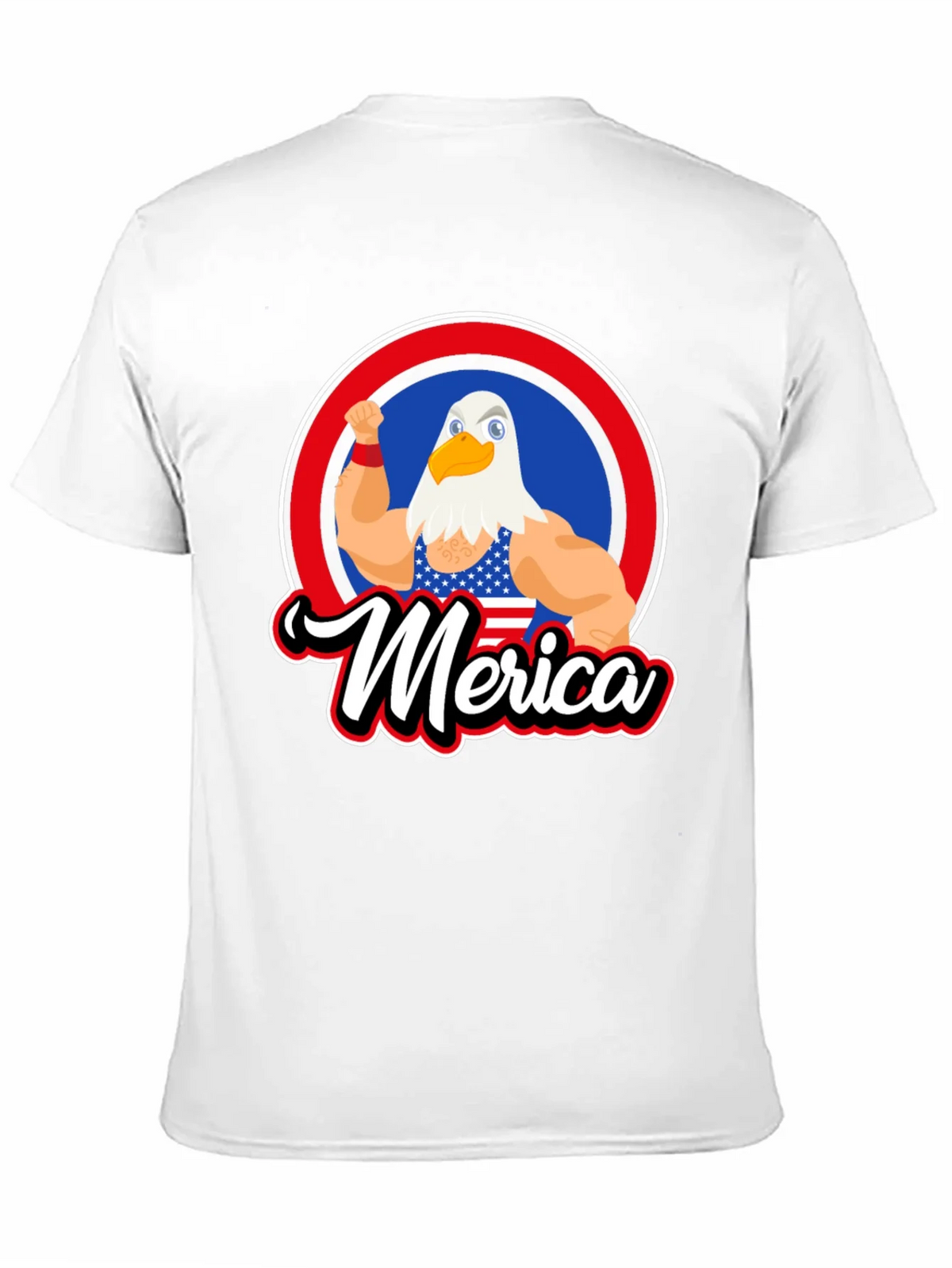 Patriotic Merica Eagle Graphic T-Shirt product image 10