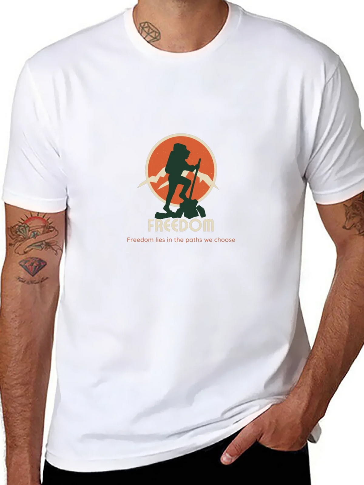 Freedom Hiker Graphic Tee - Adventure Awaits! product image 7