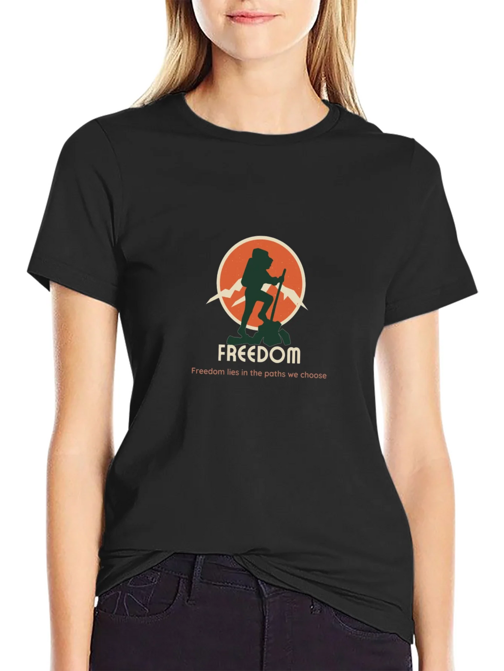 Freedom Hiker Graphic Tee - Adventure Awaits! product image 2