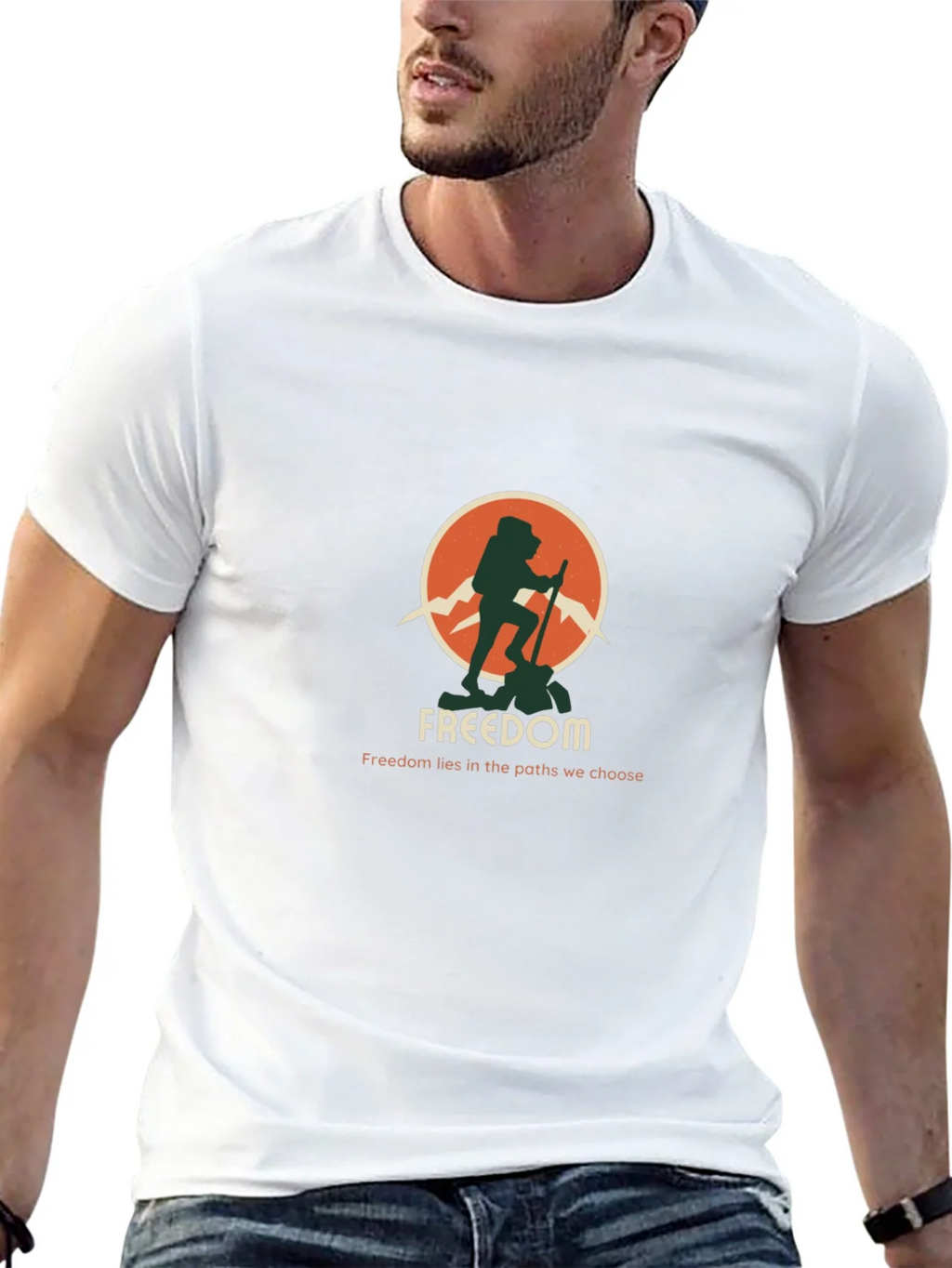 Freedom Hiker Graphic Tee - Adventure Awaits! product image 12