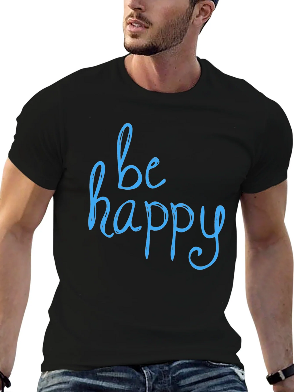 Be Happy T-Shirt - Stylish & Comfortable product image 6