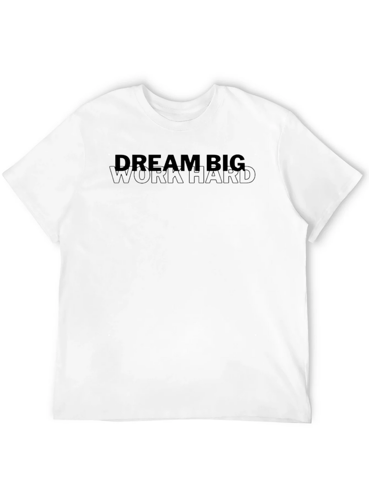 Dream Big Work Hard T-Shirt - Black product image 9