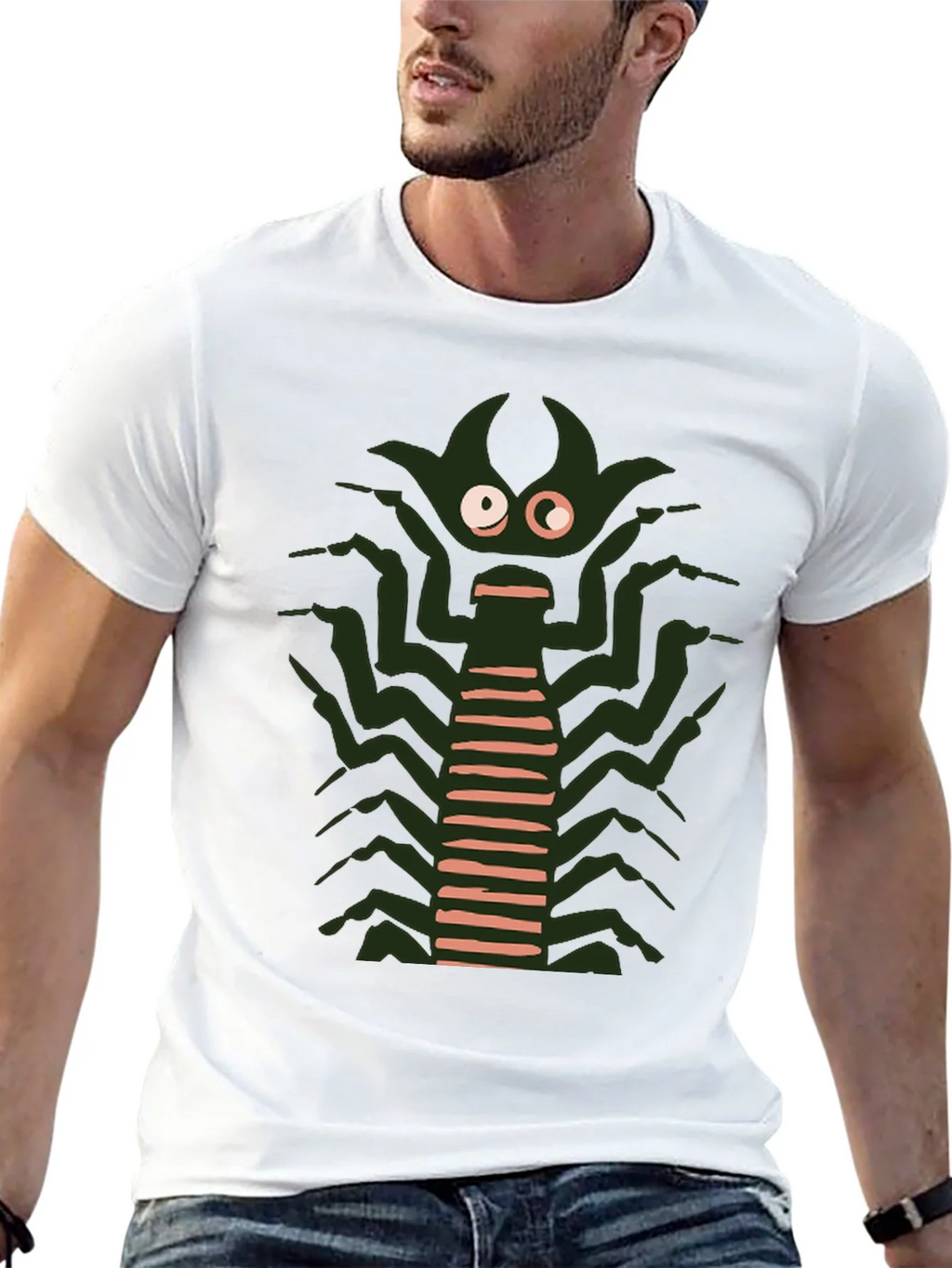 Monster Graphic Tee - Black product image 4