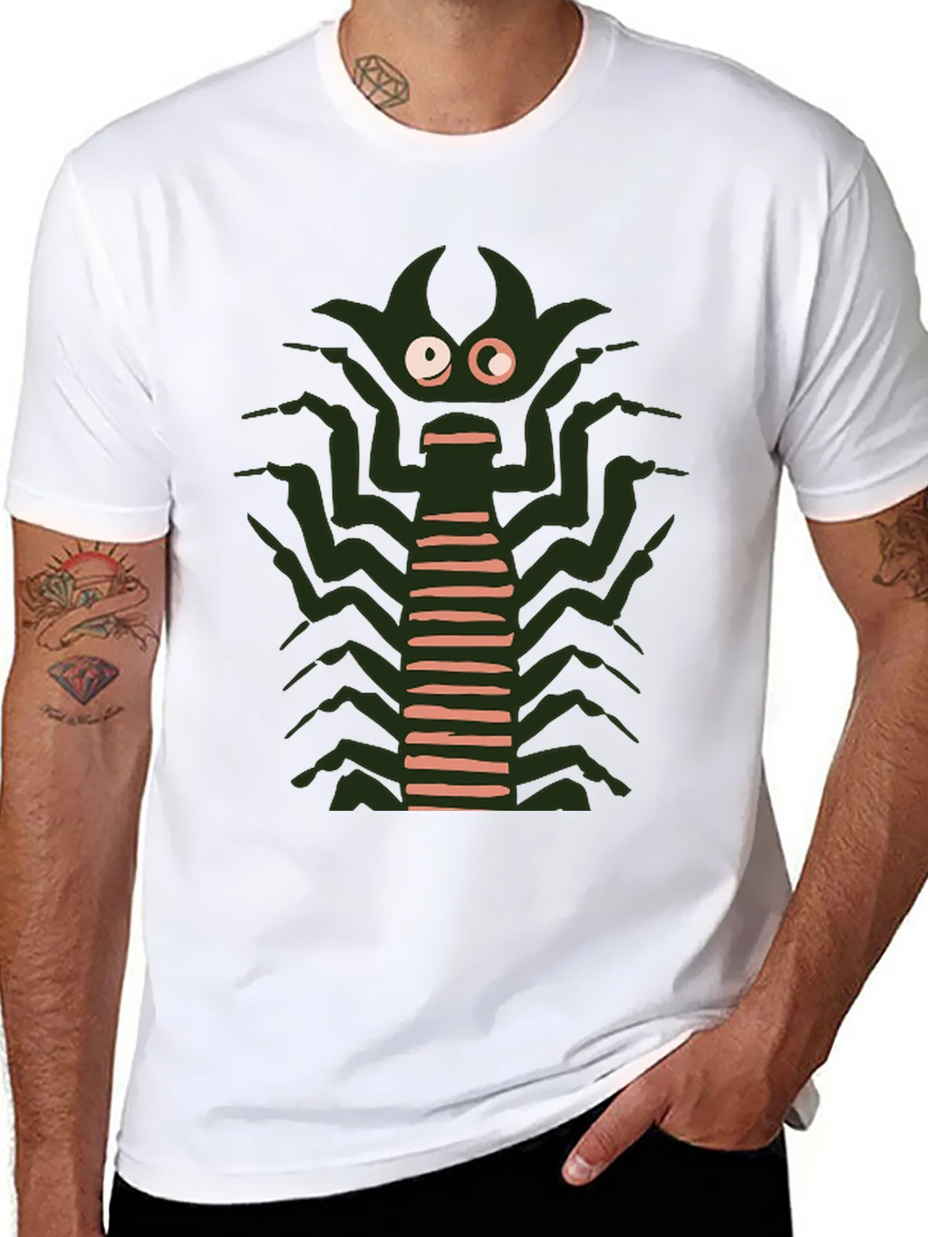 Monster Graphic Tee - Black product image 2