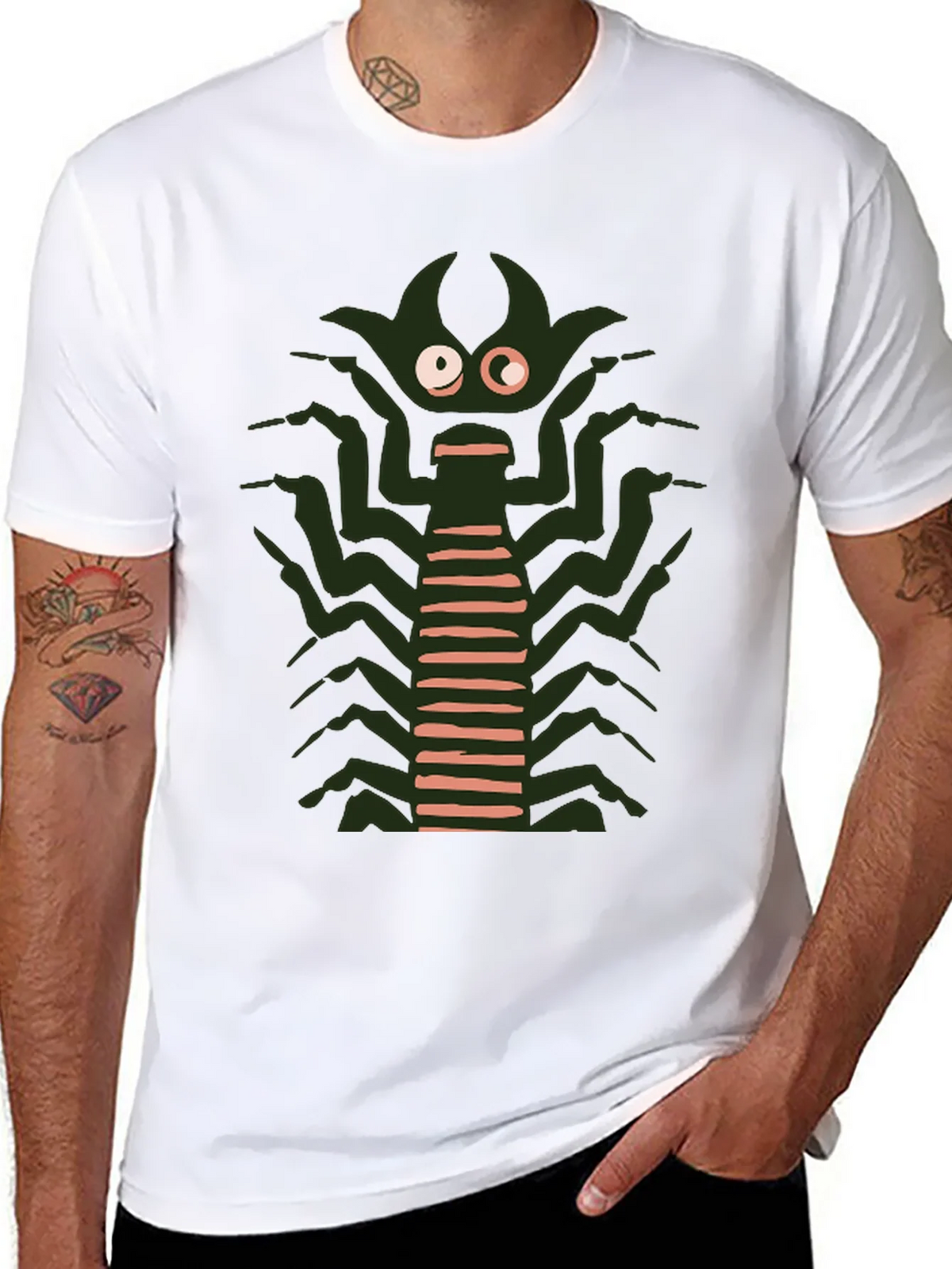 Monster Graphic Tee - Black product image 2