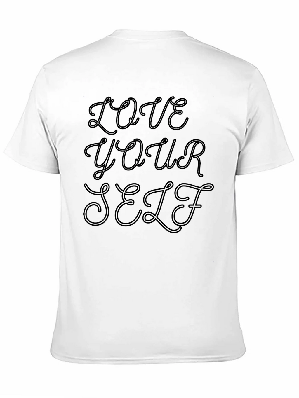 Love Yourself Black Graphic Tee product image 10