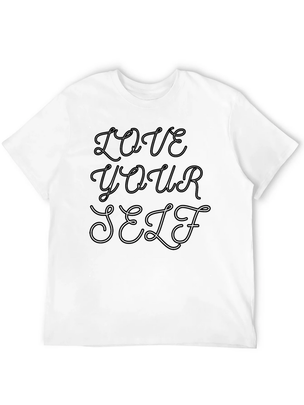 Love Yourself Black Graphic Tee product image 11