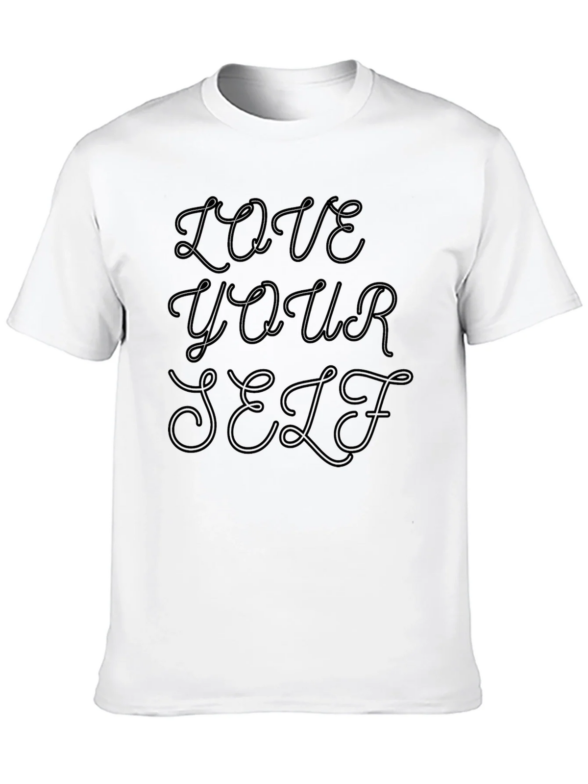 Love Yourself Black Graphic Tee product image 9