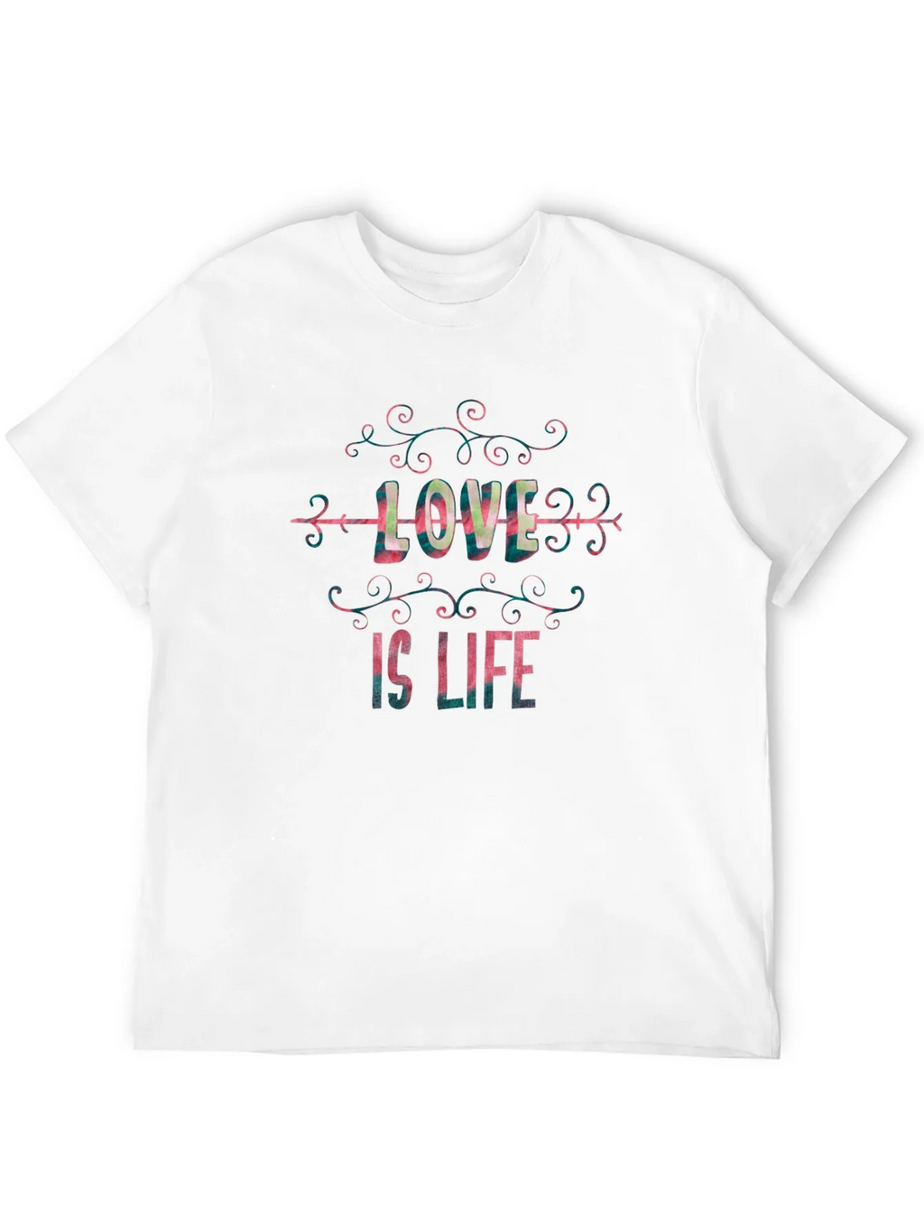 Love is Life Graphic T-Shirt - Stylish Black Tee product image 10