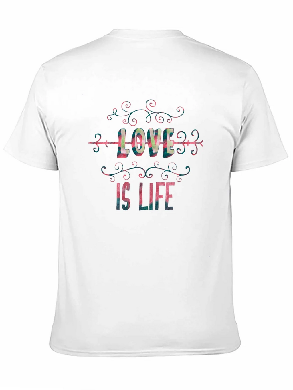 Love is Life Graphic T-Shirt - Stylish Black Tee product image 9