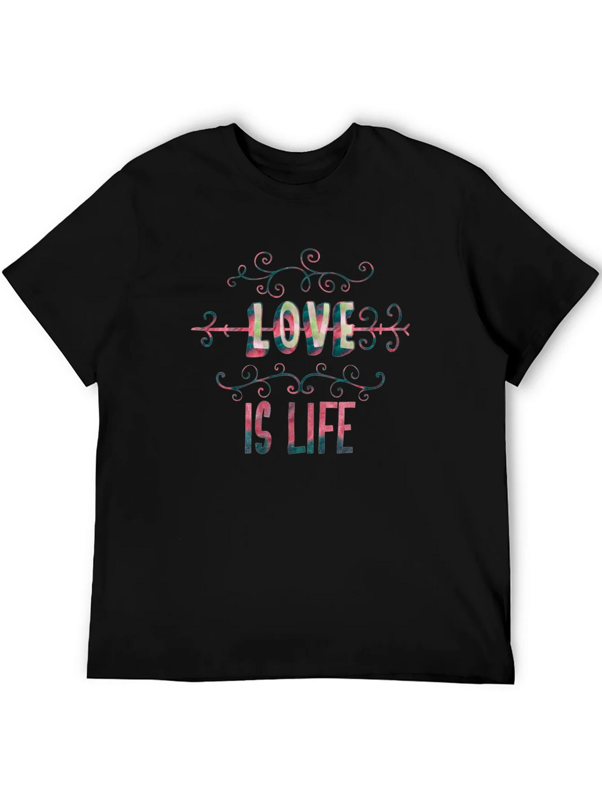 Love is Life Graphic T-Shirt - Stylish Black Tee product image 5