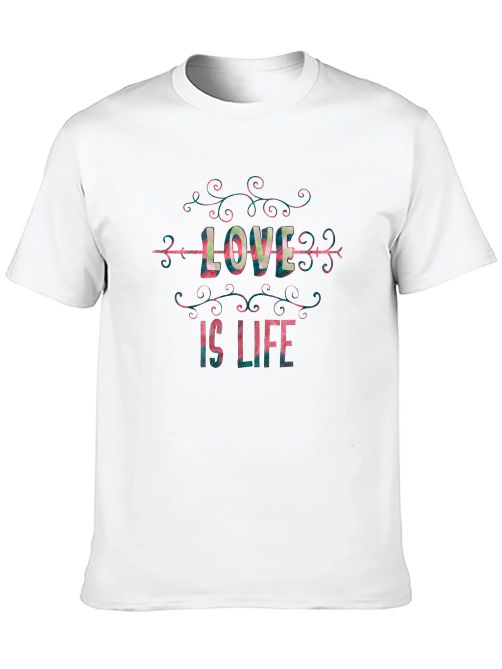 Love is Life Graphic T-Shirt - Stylish Black Tee product image 8