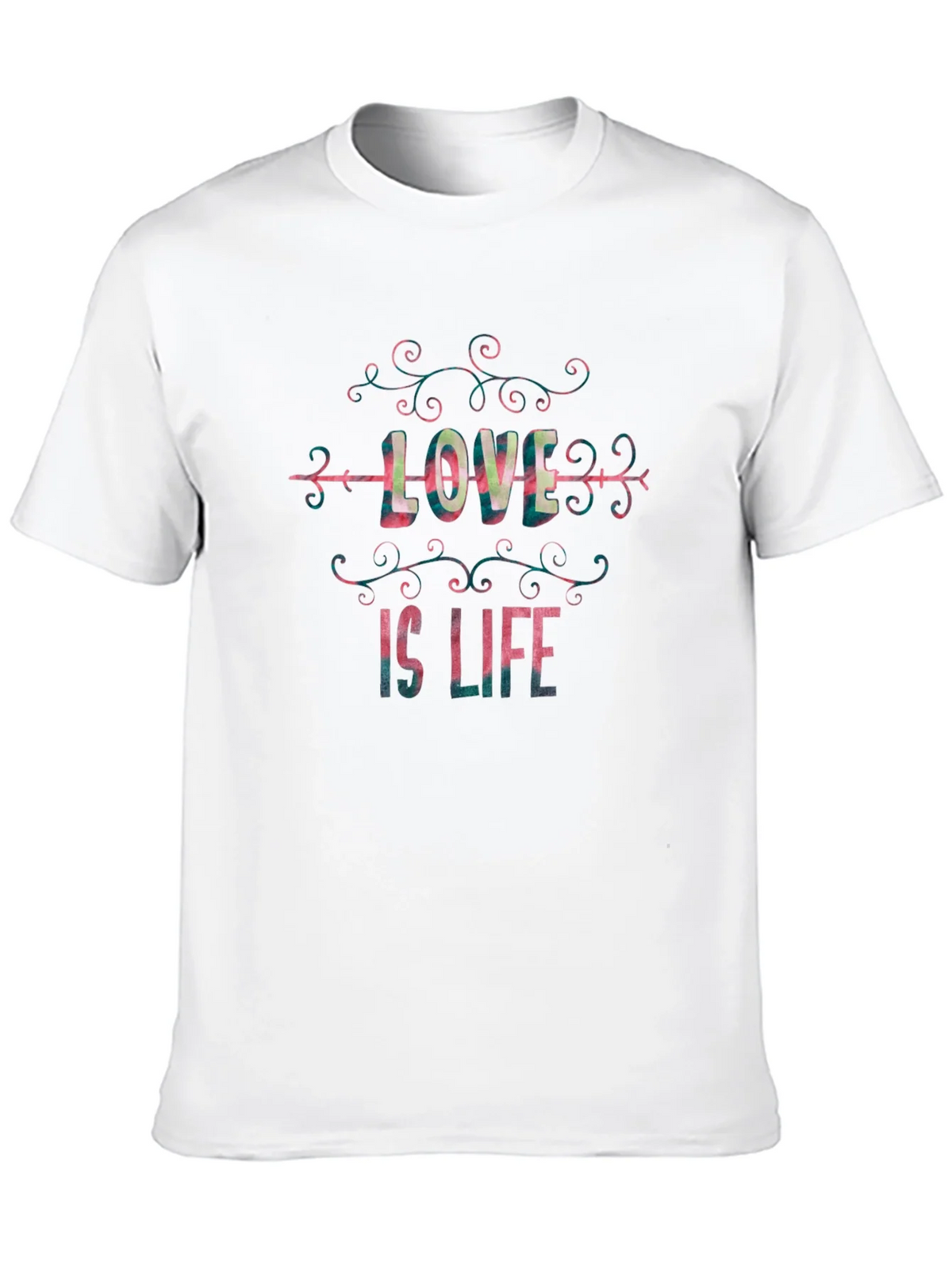 Love is Life Graphic T-Shirt - Stylish Black Tee product image 8