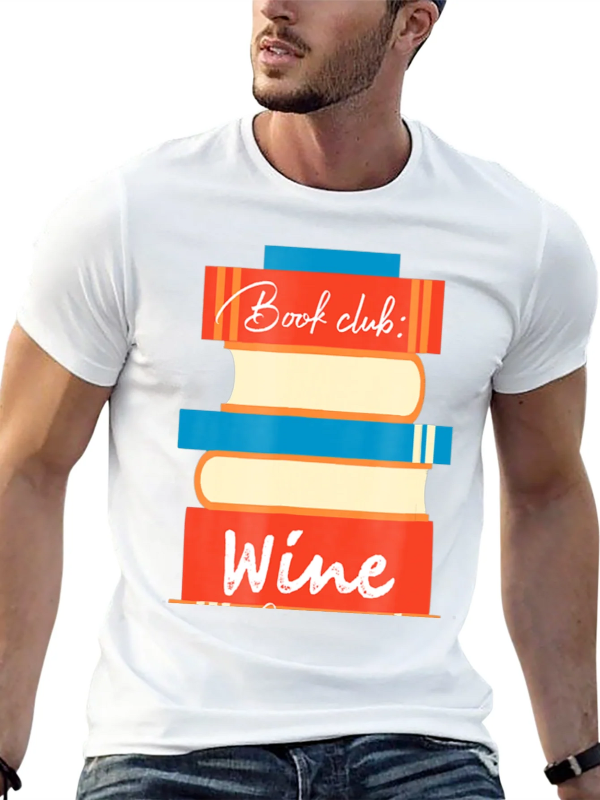 Book Club Wine T-Shirt - Fun Graphic Tee product image 10