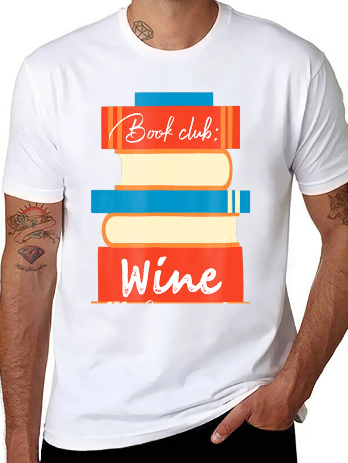 Book Club Wine T-Shirt - Fun Graphic Tee product image 6