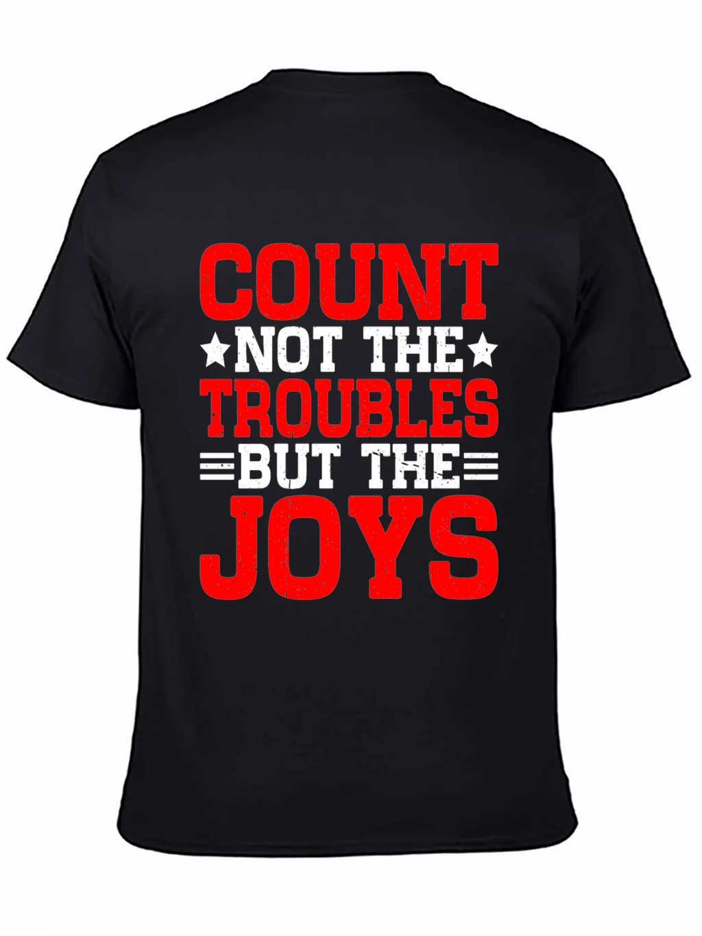 Count The Joys Graphic T-Shirt - Black product image 2