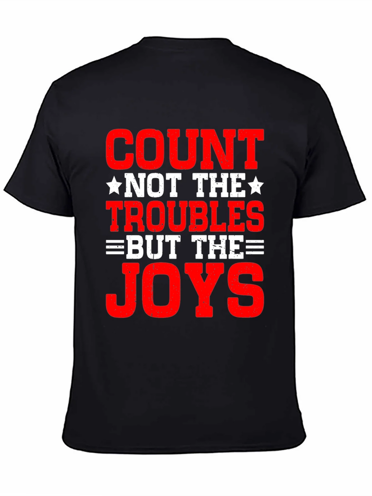 Count The Joys Graphic T-Shirt - Black product image 2