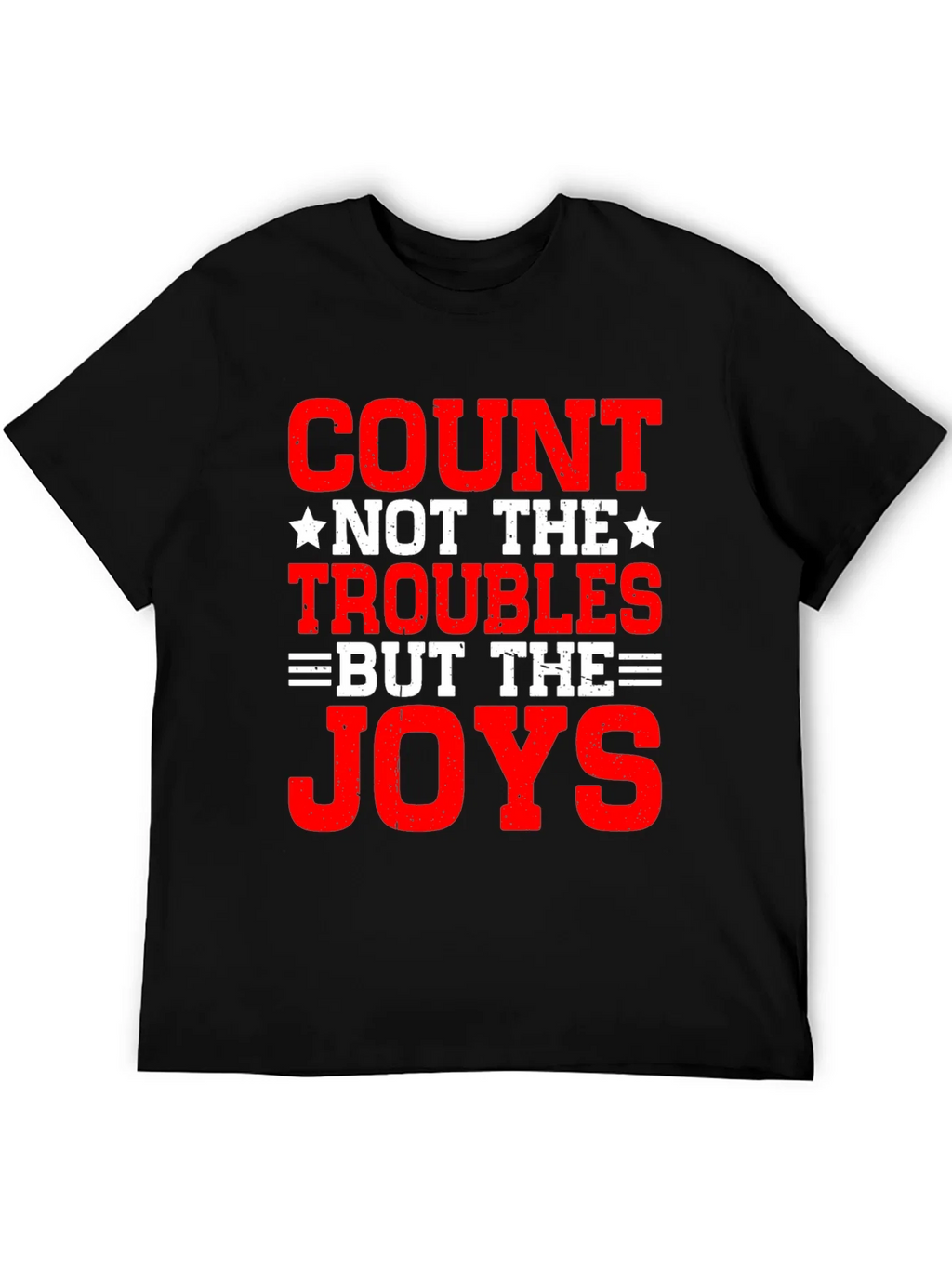 Count The Joys Graphic T-Shirt - Black product image 3