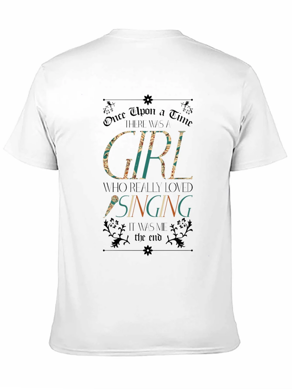 Once Upon a Time Singing Girl T-Shirt product image 10