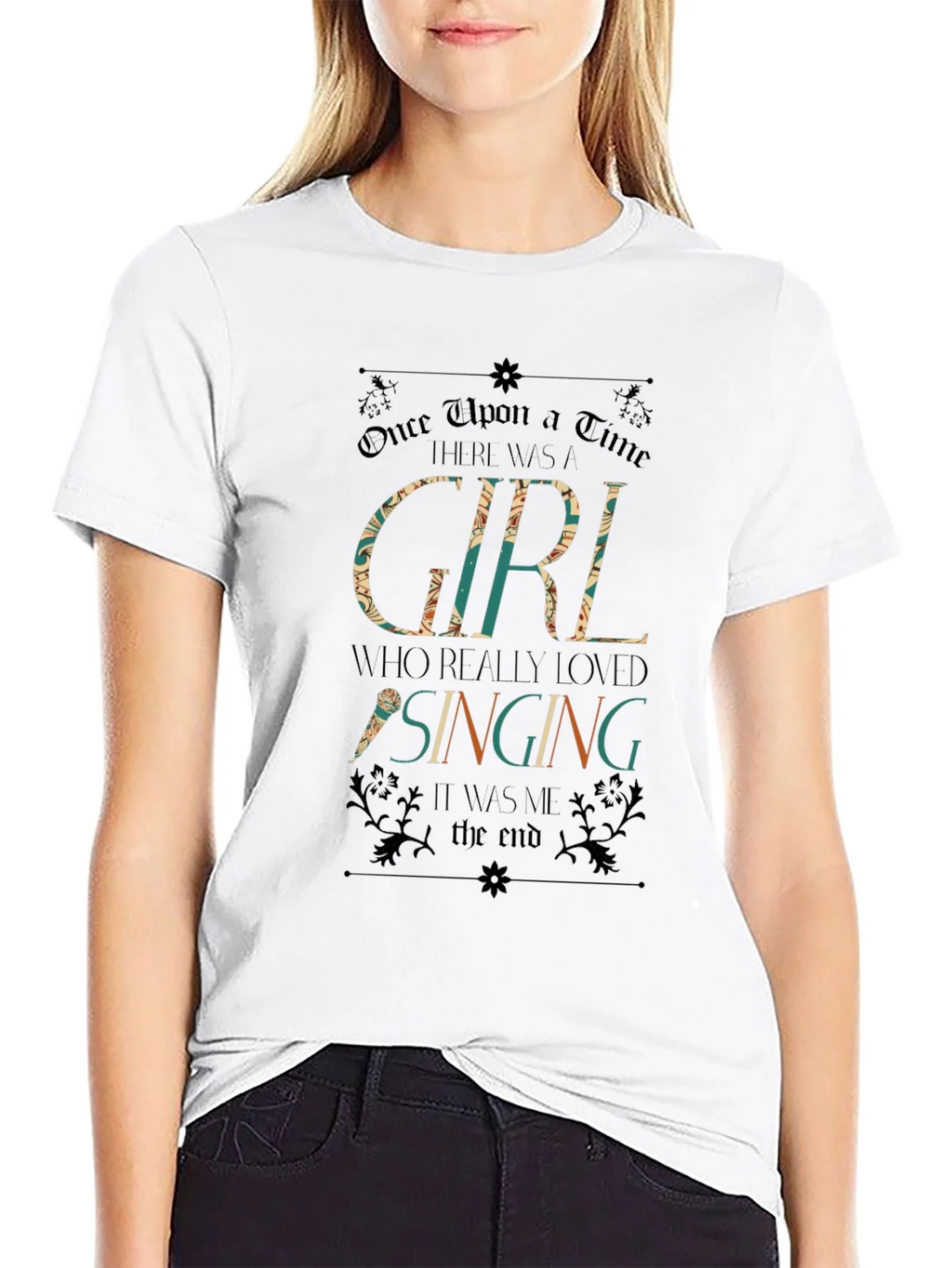 Once Upon a Time Singing Girl T-Shirt product image 8