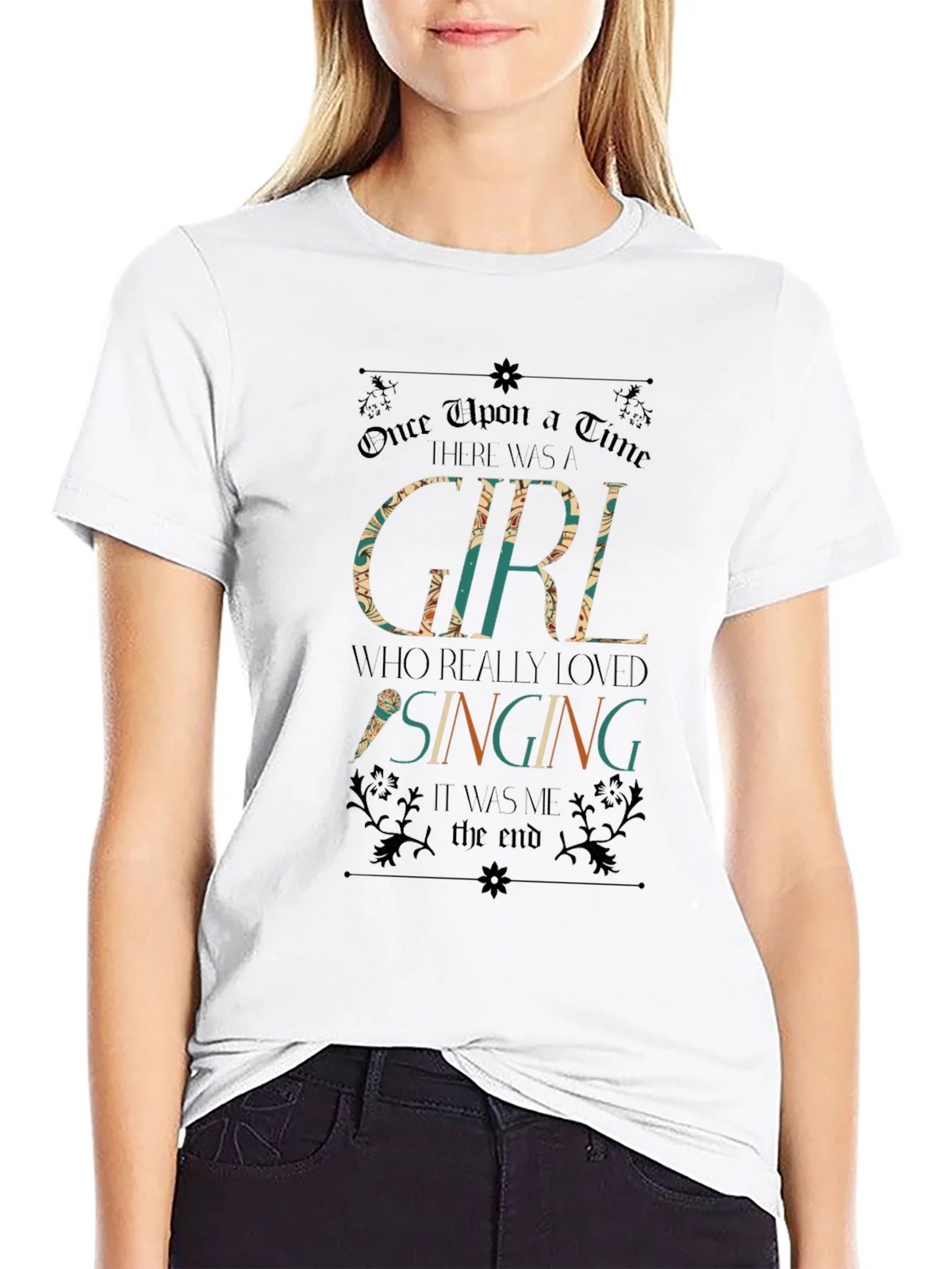 Once Upon a Time Singing Girl T-Shirt product image 8
