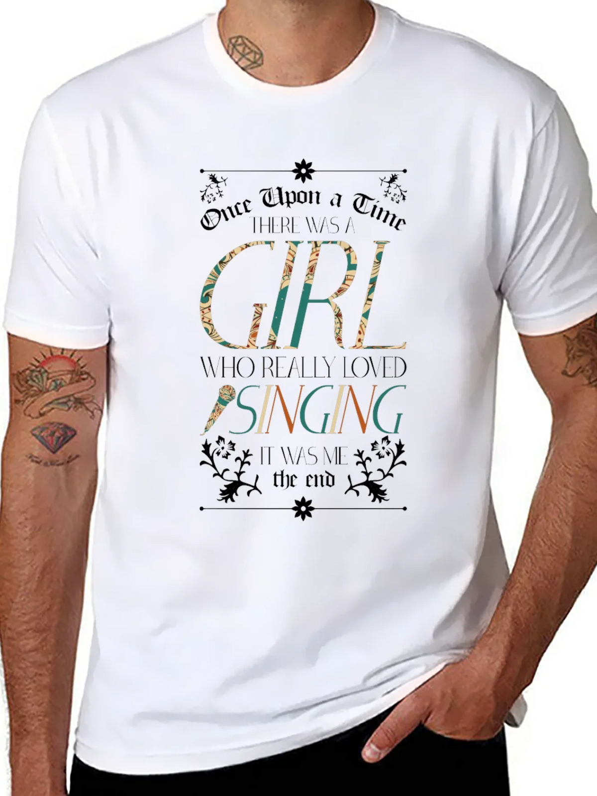 Once Upon a Time Singing Girl T-Shirt product image 7