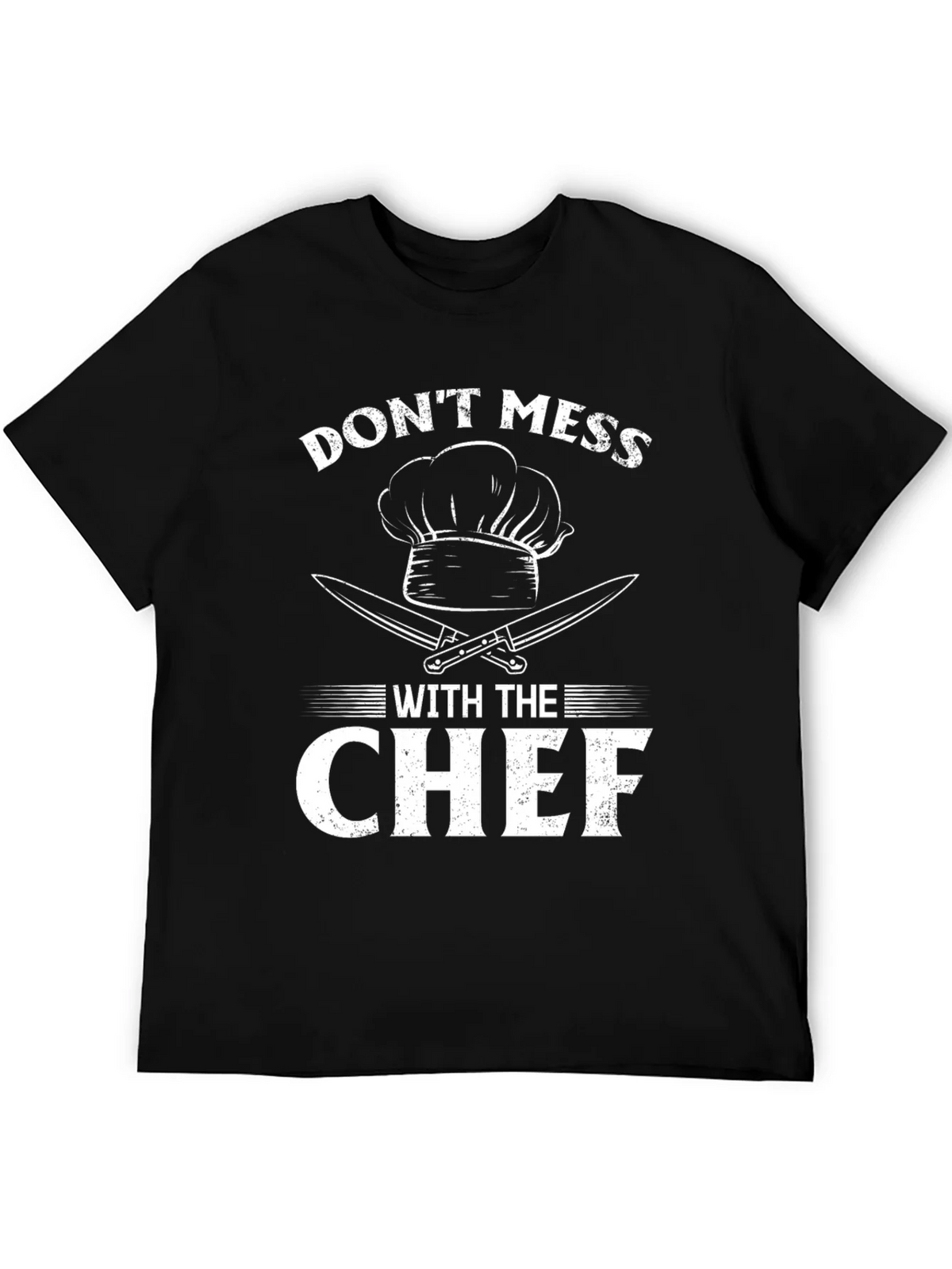 Dont Mess With The Chef T-Shirt Funny Cooking Shirt product image 5