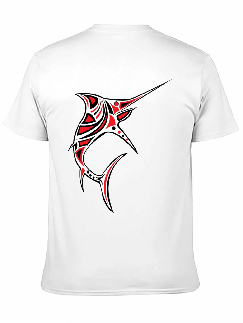 Tribal Marlin Graphic Tee - Black product image 9